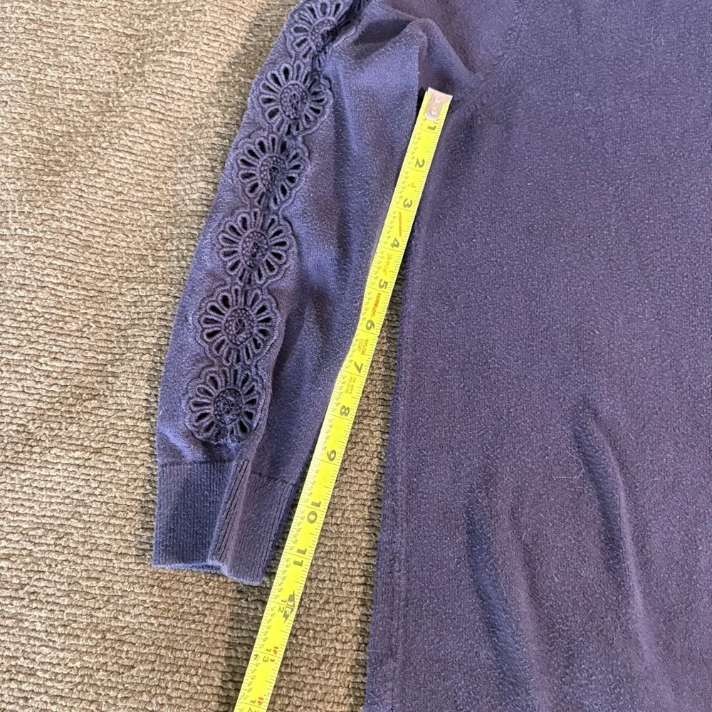 LOFT Eyelet Sweater - Picture 5 of 8